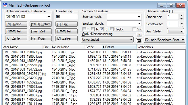 Total Commander Mehrfach-Umbenenn-Tool